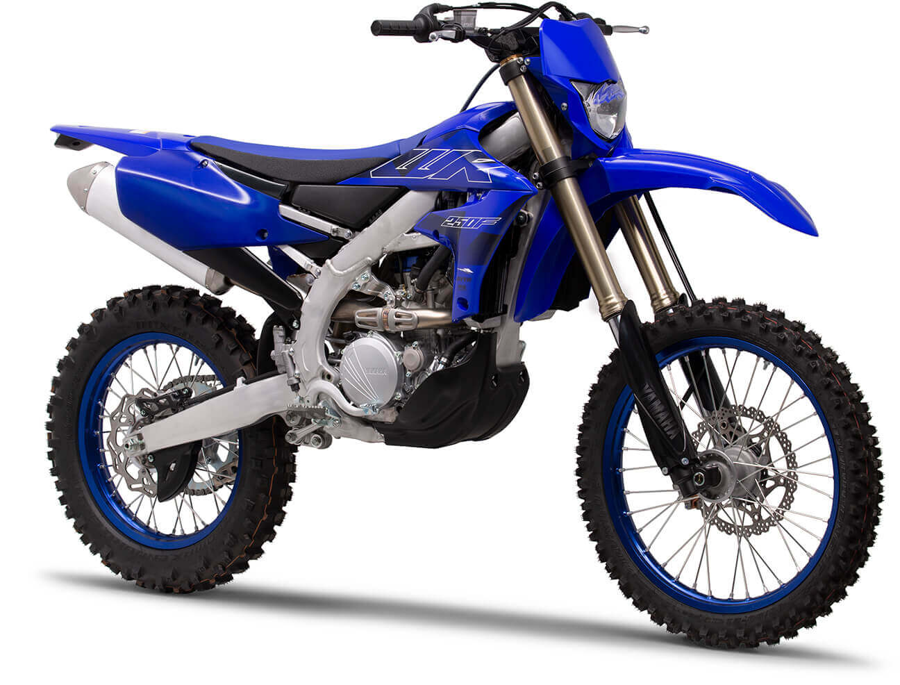 Moto color Azul